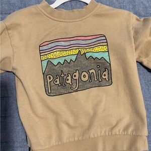 Patagonia Kids Brown Graphic Sweatershirt